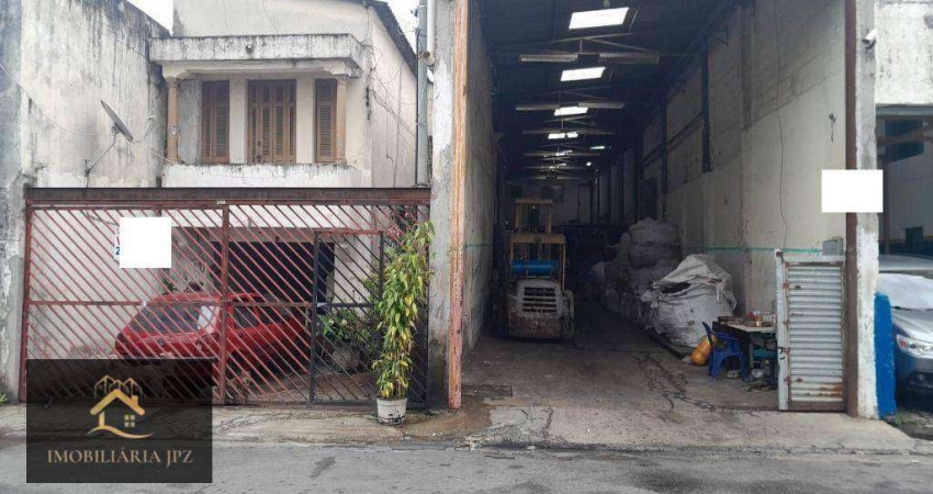 Galpão à venda, 500 m² por R$ 1.600.000,00 - Mooca - São Paulo/SP