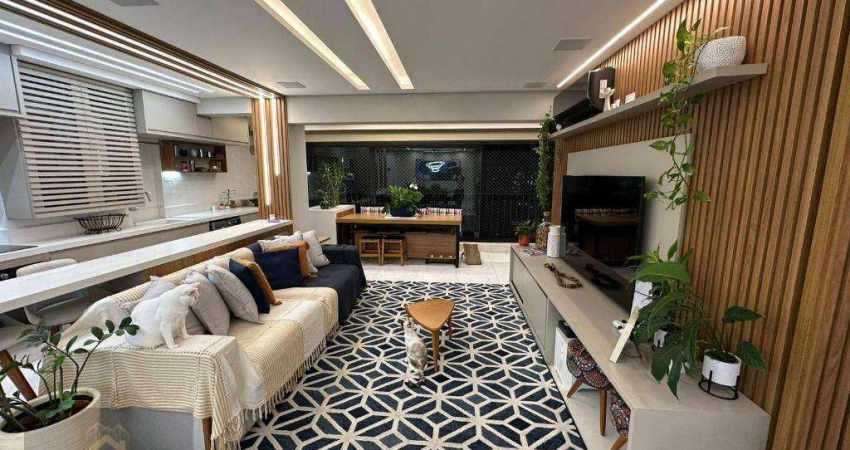 Apartamento com 3 dormitórios à venda, 110 m² por R$ 1.890.000 - Tatuapé - São Paulo/SP