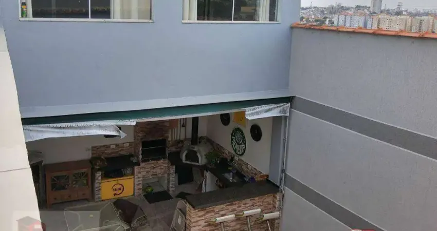 Sobrado com 4 dormitórios à venda, 260 m² por r$ 830.000,00 - parque são lucas - são paulo/sp