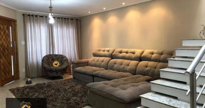 Sobrado com 3 dormitórios à venda, 180 m² por r$ 890.000,00 - vila ema - são paulo/sp