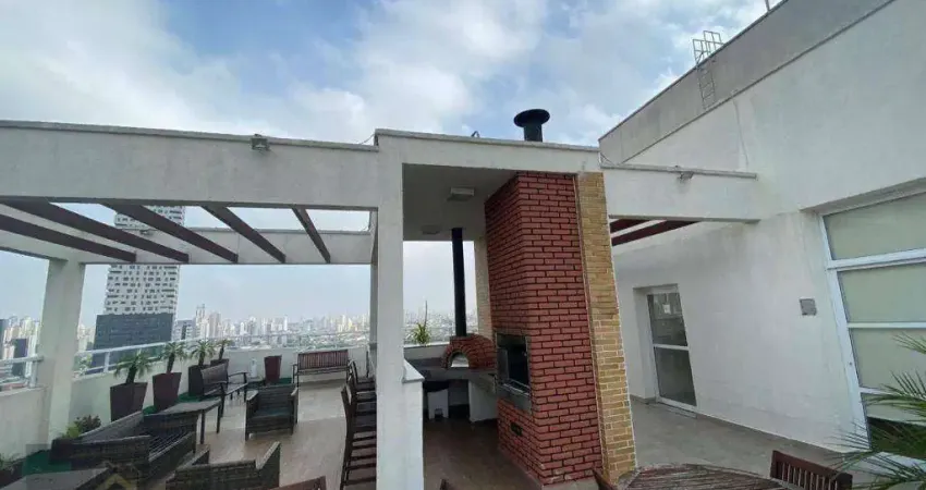 Apartamento com 1 dormitório, 62 m² - venda por r$ 550.000,00 ou aluguel por r$ 3.354,00/mês - tatuapé - são paulo/sp