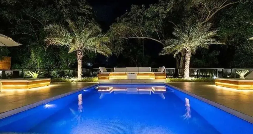 CASA MARAVILHOSA ALPHA CONDE/  PISCINA BORDA INFINITA/ 4 SUÍTES BARUERI