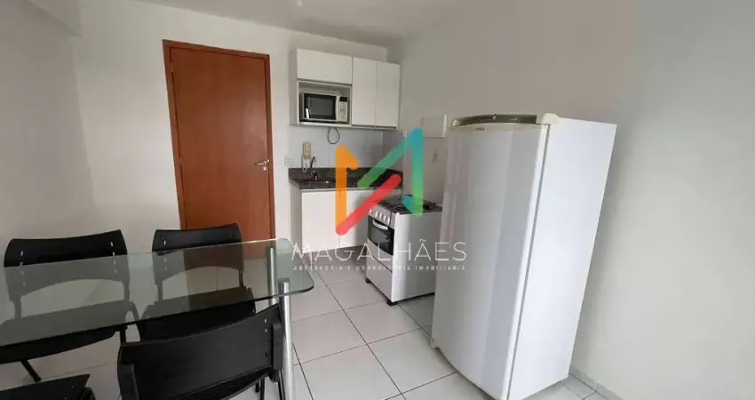 Flat 35 m² mobiliado para locação – baía de mesquita residence