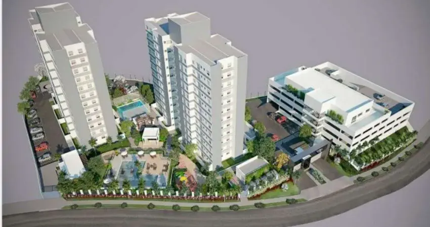 Porto nobre vende apartamento de 2 dormitórios, sendo 1 suíte, com varanda