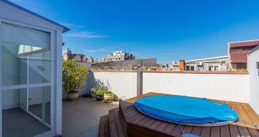 Cobertura 1 dorm à venda Rua Vicente da Fontoura, Santana - Porto Alegre