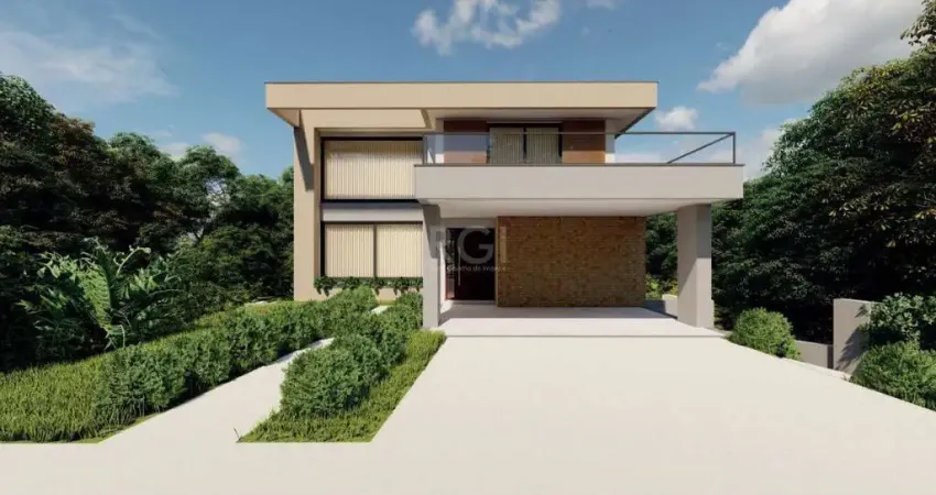 Casa Condominio para Venda - 254m², 4 dormitórios, sendo 4 suites, 2 vagas - Alphaville, Porto Alegre