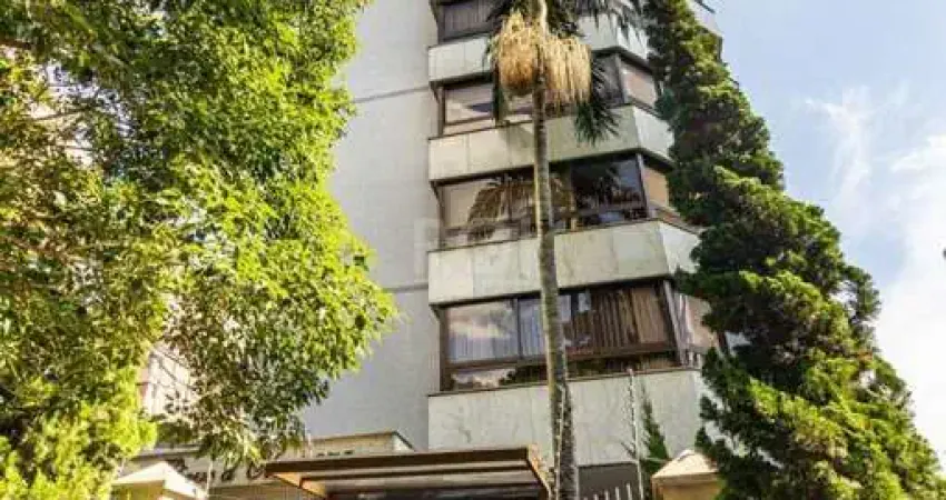 Espetacular Apto. semi mobiliado no bairro Rio Branco, Porto Alegre/RS, um por andar, 195m, andar alto, lareira, churrasqueira, 3 suites, 4 vagas