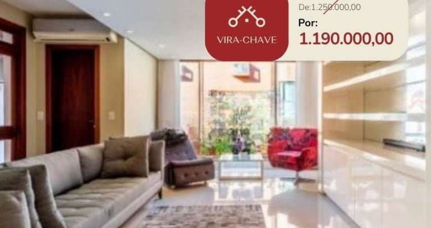 Exclusiva residência semimobiliada em condomínio na zona sul de porto alegre!!