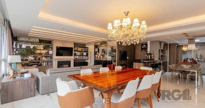 Apartamento com 209 m² privativos sendo 3 suítes, 4 elevadores, 3 vagas de garagens, à venda no bairro Higienópolis