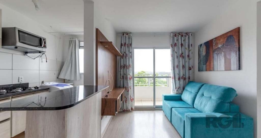 Apartamento 2 dormitórios e uma vaga no bairro morro santana com sacada.