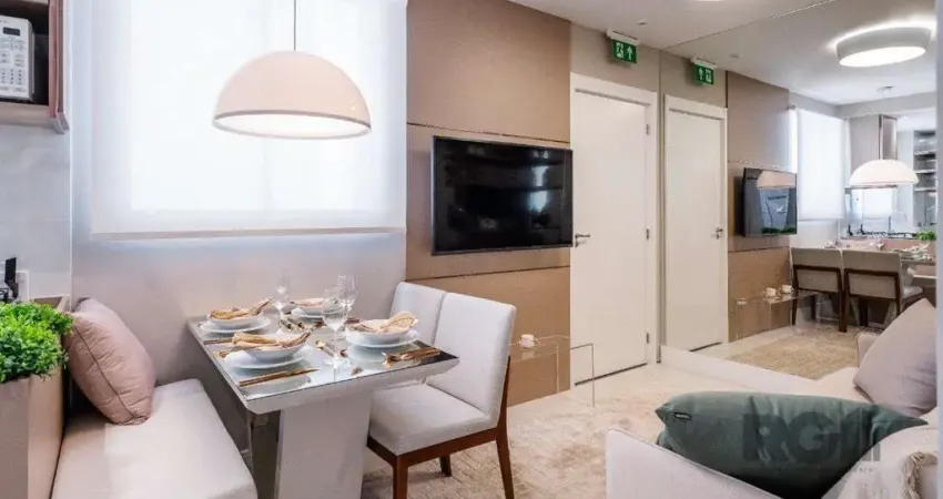 Apartamento com 2 quartos, vaga de garagem, churrasqueira - 39m² no bairro Parque Santa Fé, Porto Alegre/RS