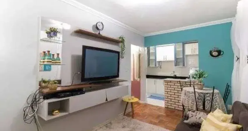 Apartamento no Centro de 1 dormitório semi mobiliado