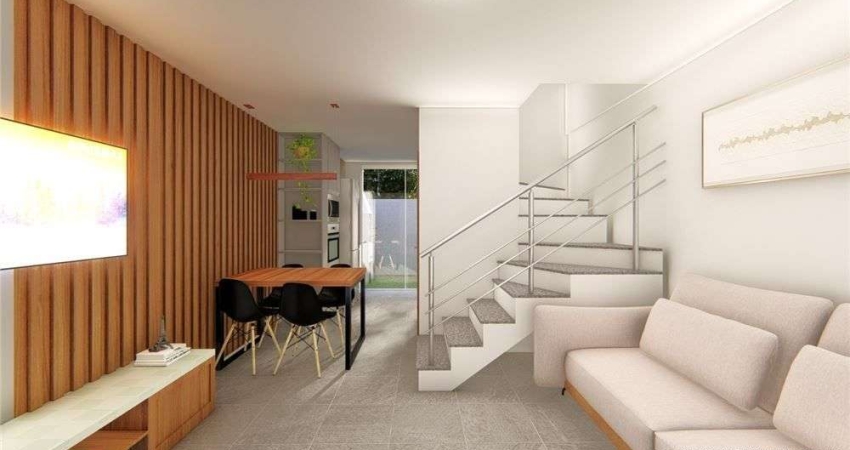 Casa em condomínio fechado com 2 quartos à venda na Rua Miguel Ascoleze, --, Vila Nova, Porto Alegre