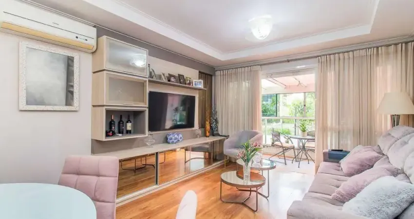 Apartamento Garden com 107m² e 3 dormitórios, 1 suíte, 2 vagas