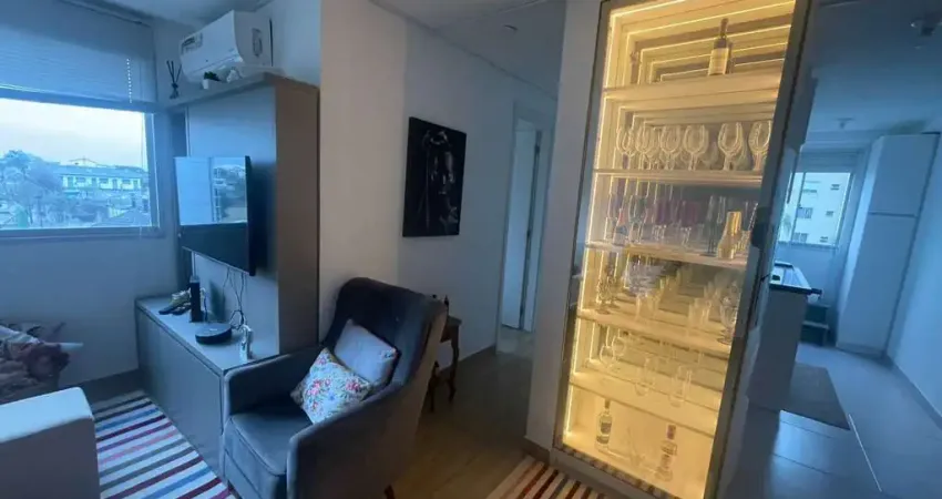 Apartamento mobiliado de 2 quartos condomínio com infraestrutura completa