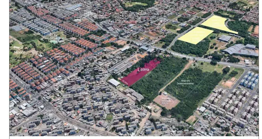 Área para construção de condomínios, 17.000 mil metros, na avenida baltazar de oliveira garcia. porto alegre