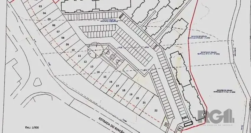 Terreno à venda na Estrada do Rincão, --, Belém Velho, Porto Alegre