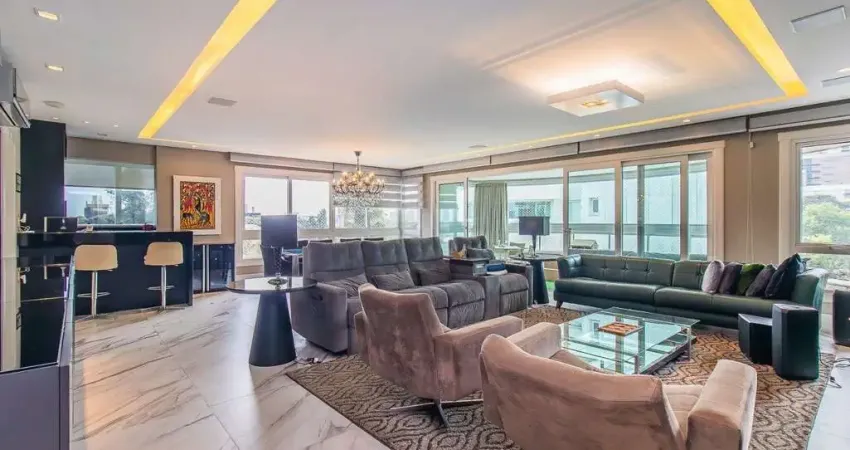 Apartamento de 202m² com 3 suítes, lazer completo e 4 vagas no arte bela vista