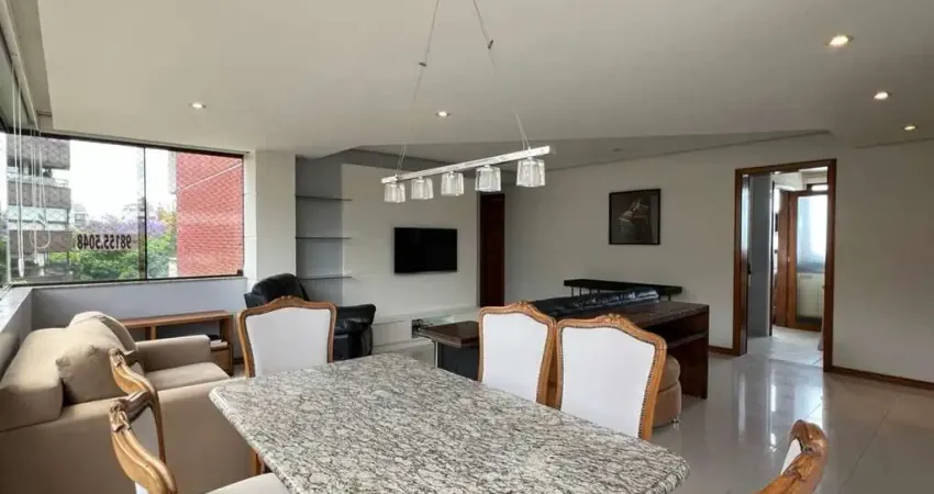 Apartamento a venda de 105 m2 2 dormitórios sendo 1 suíte e 2 vagas individuais no bairro petrópolis.