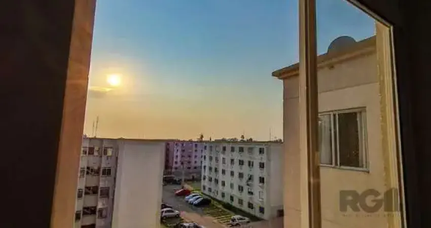 Apartamento de dois dormitórios e uma vaga de garagem no bairro mario quintana em porto alegre.