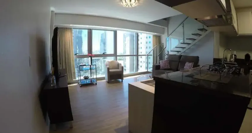 Vende-se apartamento duplex com 1 quarto , 64m² e 2 vagas - praia de belas