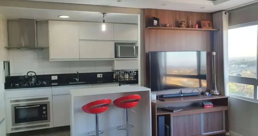 Apartamento de 2 quartos com 49 metros e 1 vaga de garagem andar alto.