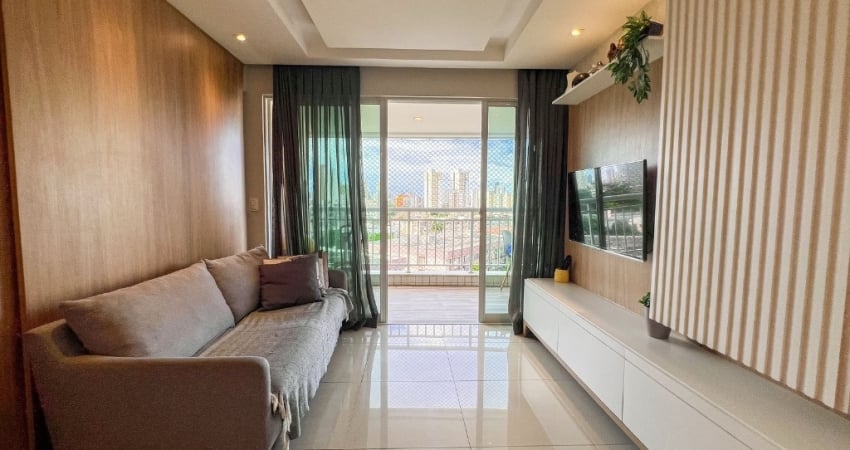 Apartamento no bairro de Fátima projetado com três quartos