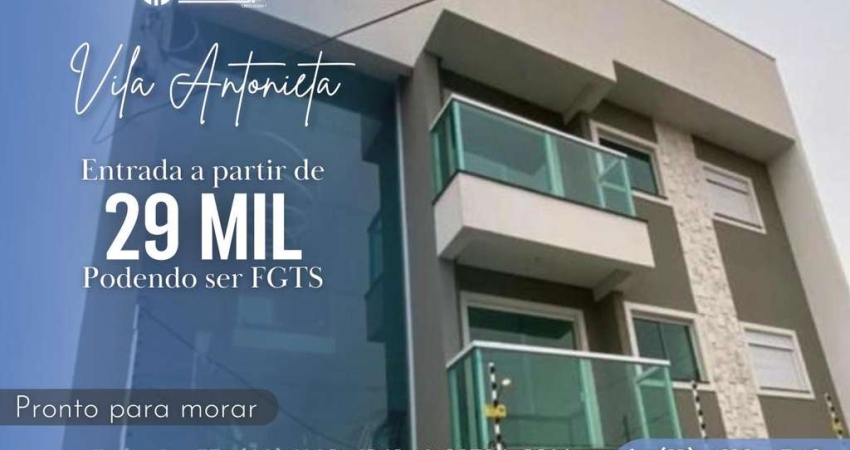 Casa Sobreposta para Venda em São Paulo, Vila Antonieta, 2 dormitórios, 1 banheiro, 1 vaga