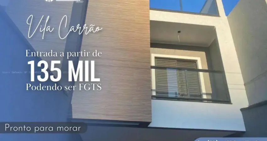 Sobrado para Venda em São Paulo, Vila Carrão, 3 dormitórios, 3 suítes, 4 banheiros, 3 vagas