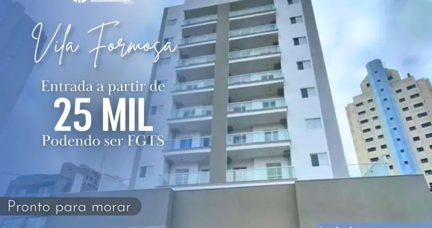 Apartamento para Venda em São Paulo, Vila Formosa, 1 dormitório, 1 banheiro, 1 vaga