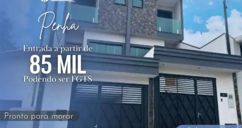 Sobrado para venda em são paulo, penha de frança, 3 dormitórios, 1 suíte, 2 banheiros, 4 vagas