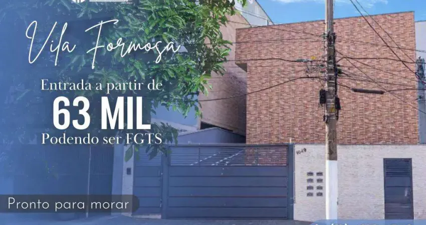 Sobrado em Condomínio para Venda em São Paulo, Vila Formosa, 3 dormitórios, 1 suíte, 3 banheiros, 2 vagas