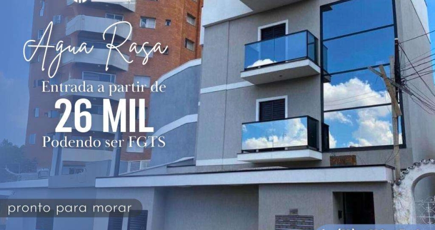 Casa Sobreposta para Venda em São Paulo, Agua Rasa, 2 dormitórios, 1 banheiro