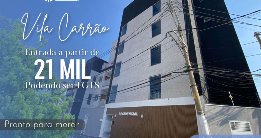 Casa Sobreposta para Venda em São Paulo, Vila Carrão, 2 dormitórios, 1 banheiro