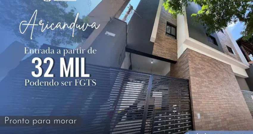 Casa sobreposta para venda em são paulo, aricanduva, 2 dormitórios, 1 banheiro, 1 vaga