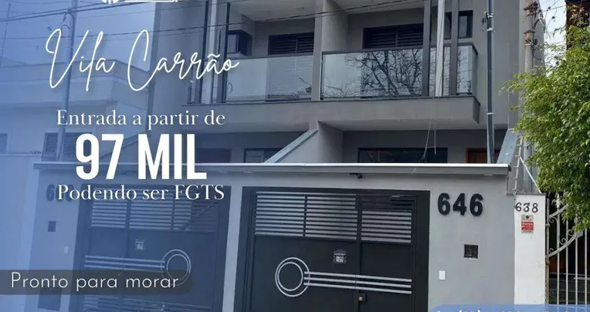 Sobrado para venda em são paulo, vila carrão, 3 dormitórios, 2 suítes, 3 banheiros, 3 vagas