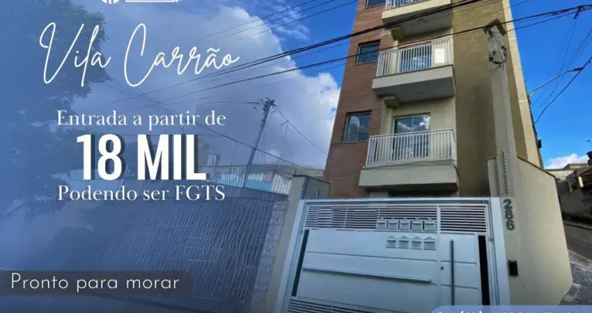 Apartamento para venda em são paulo, vila carrão, 1 dormitório, 1 banheiro