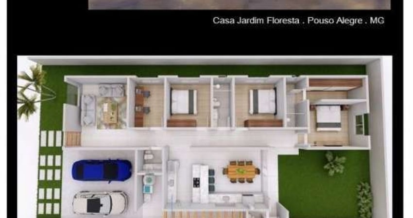 Casa Lote inteiro no Jardim Floresta.