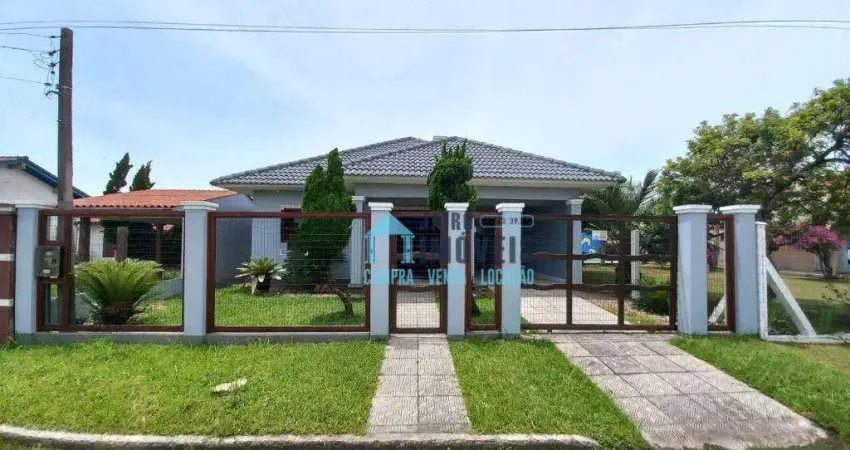 Casa com 3 dormitórios (1 suíte), à venda, 123 m² por R$ 572.000 - Nova Tramandaí - Tramandaí/RS