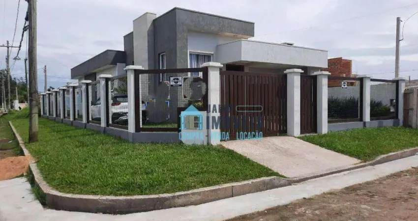 Casa de esquina a 100 metros do mar, com 6 dormitórios à venda, 150 m² por R$ 854.000 - Zona Nova - Tramandaí/RS