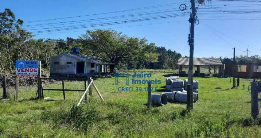 Sítio à venda, 61900 m² por r$ 1.350.000,00 - emboaba  - tramandaí/rs