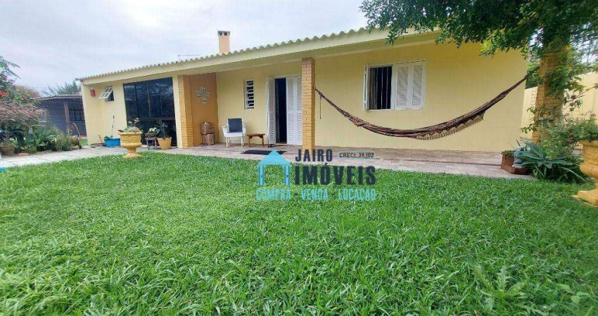 Casa encantadora com 2 dormitórios à venda por R$ 295.000 - Centro - Balneário Pinhal/RS