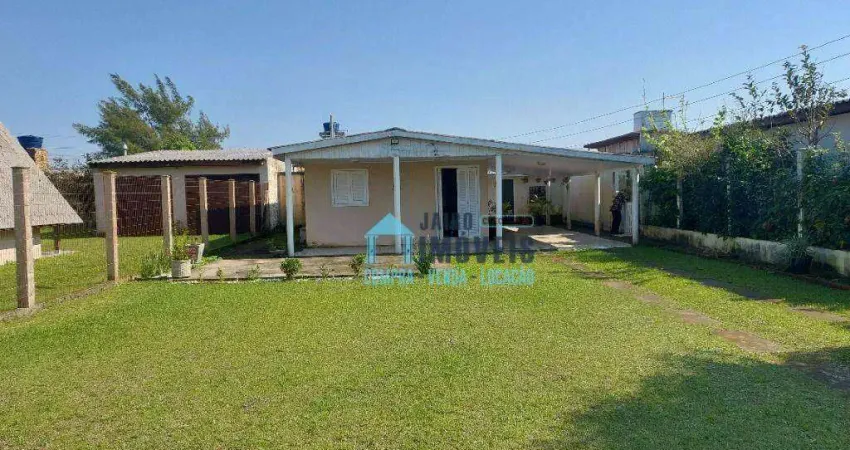 Casa com 1 suíte e anexo com churrasqueira à venda por R$ 160.000 - Centro - Balneário Pinhal/RS
