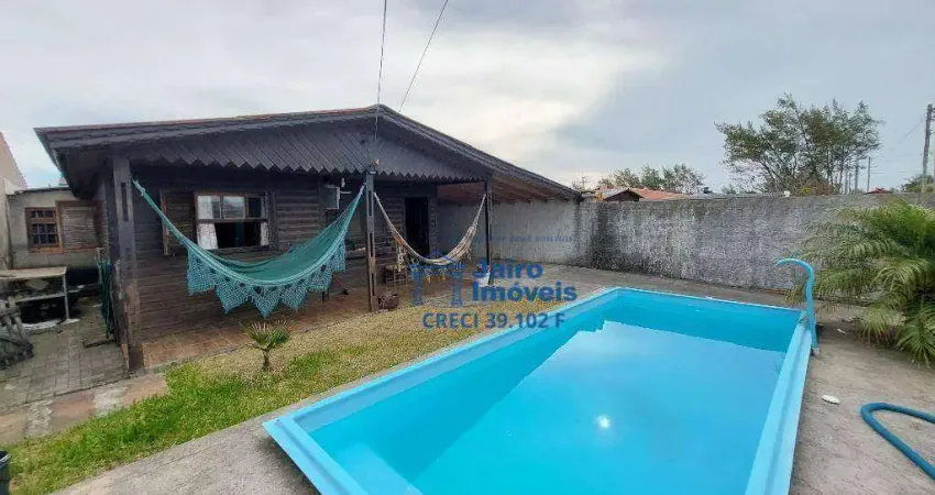 Casa com 2 dormitórios e piscina à venda por r$ 155.000 - quintão - palmares do sul/rs