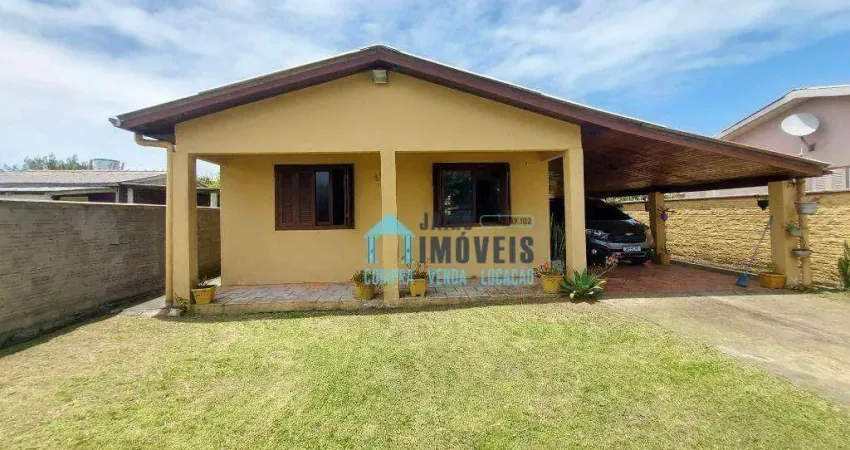 Casa com 2 dormitórios à venda por R$ 170.000,00 - Centro - Balneário Pinhal/RS