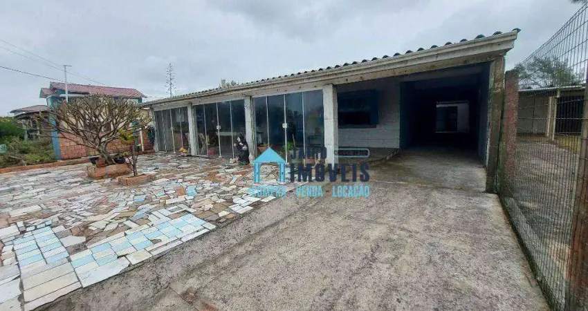 Casa com 3 dormitórios à venda por r$ 180.000 - centro - balneário pinhal/rs