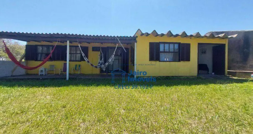 Oportunidade - casa com 2 dormitórios à venda por r$ 110.000 - centro - balneário pinhal/rs