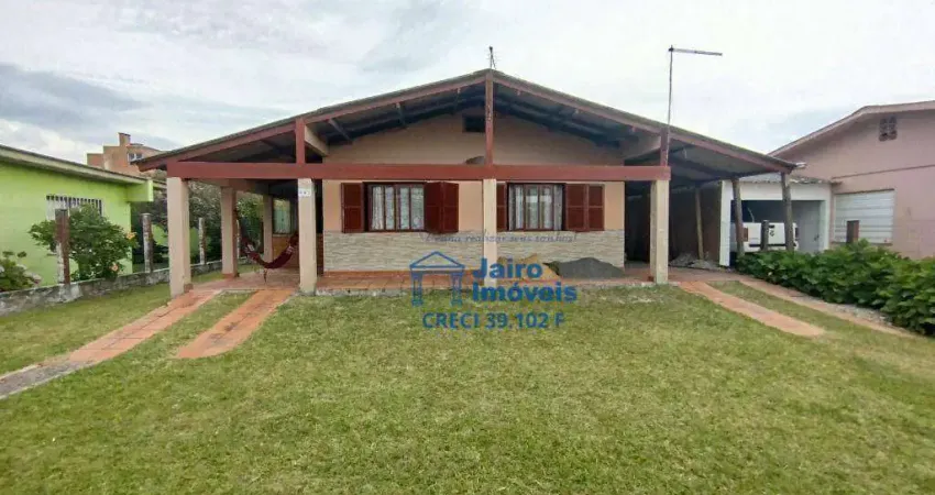 Casa com 2 dormitórios + anexo, à venda por r$ 485.000 - centro - balneário pinhal/rs