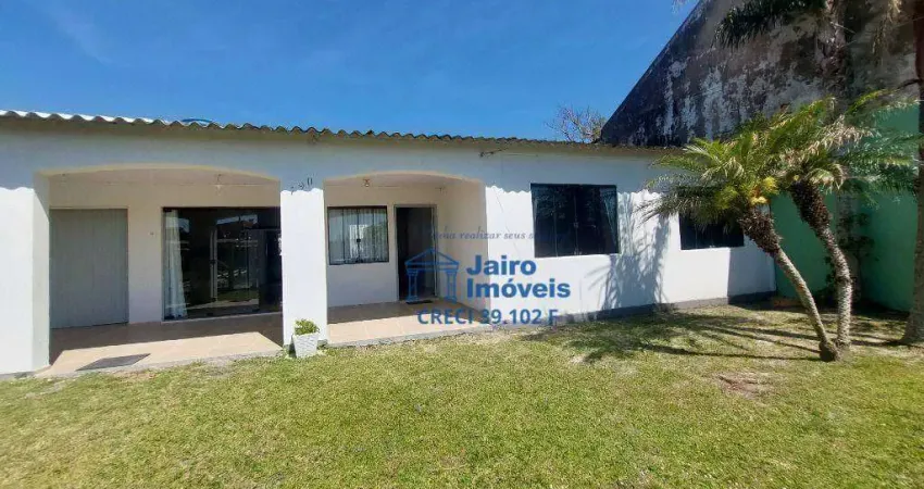 Casa ampla em excelente localização, com 3 dormitórios à venda, por r$ 400.000 - centro - balneário pinhal/rs