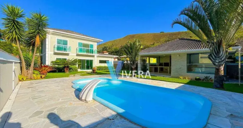 Casa com 4 dormitórios à venda, 255 m² por r$ 2.290.000,00 - prata - teresópolis/rj